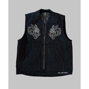 Darc Sport Dual Wolf Winter Vest Jacket Men’s Medium NWT